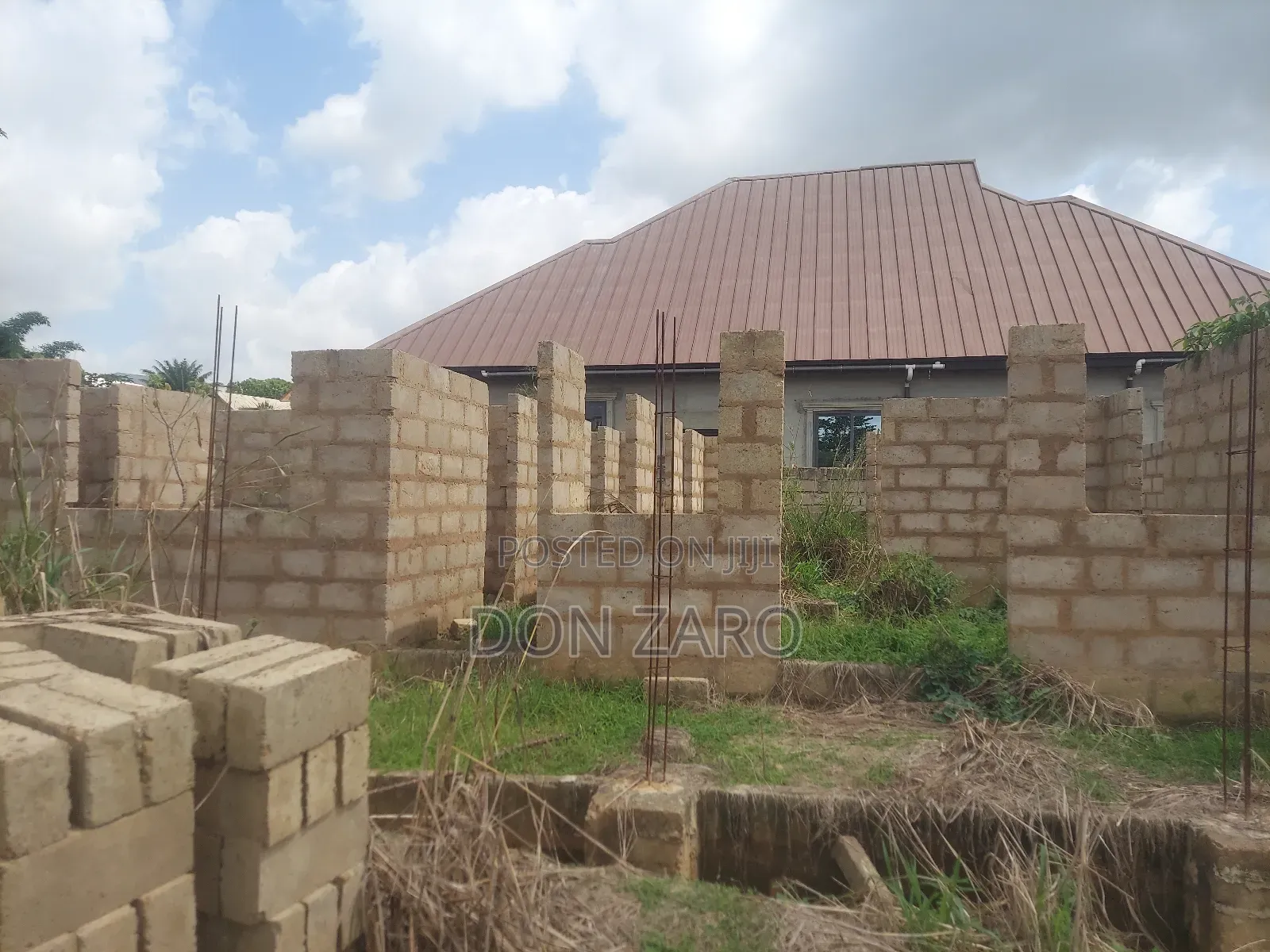 Uncompleted House and Land for Sale