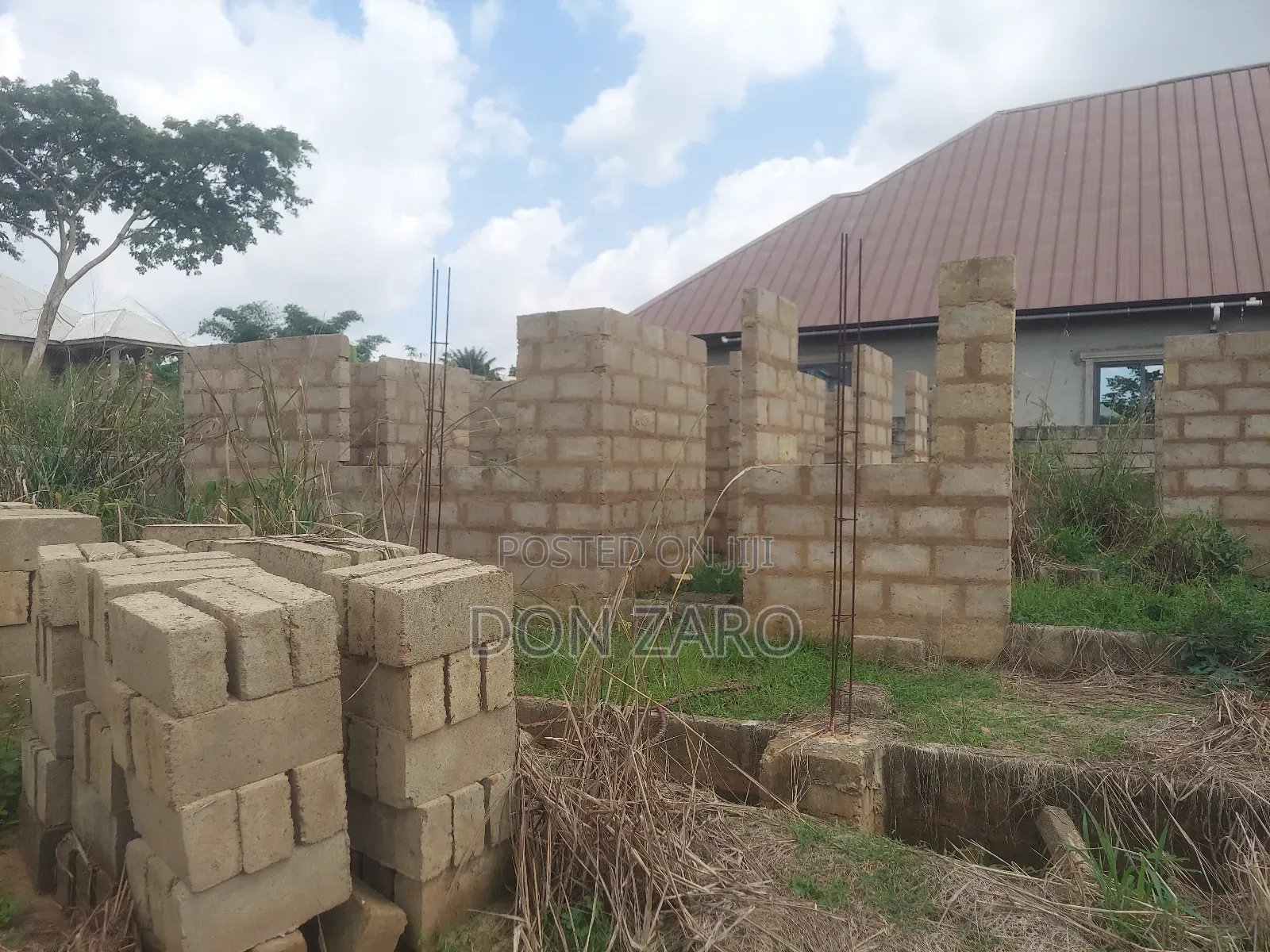 Uncompleted House and Land for Sale