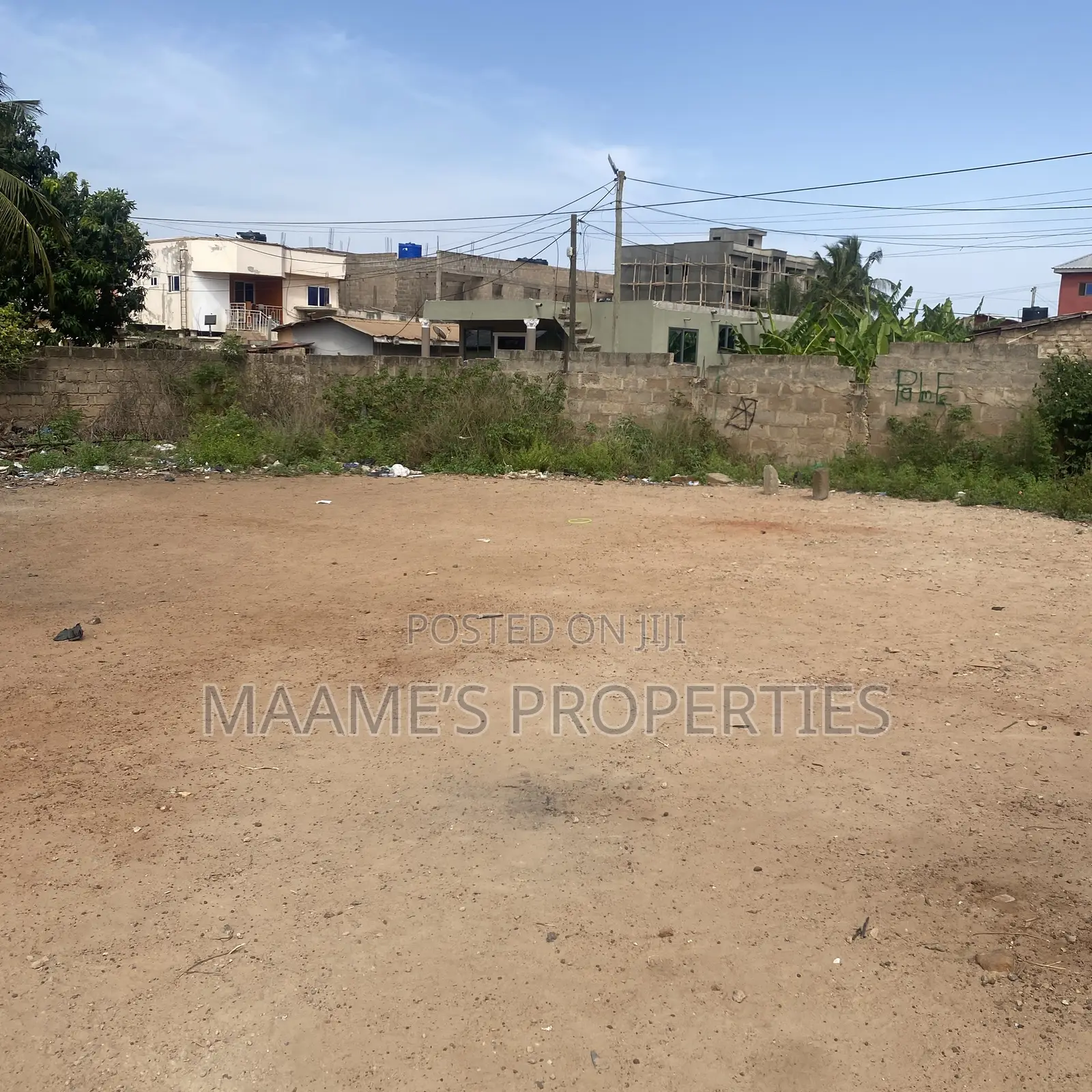 110x80 at East Legon Ogbojo, Titled Land