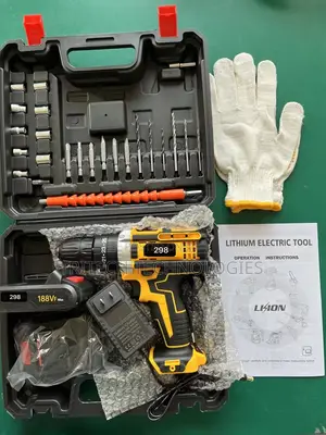 Electric Screwdriver Drill With Battery 1200ma