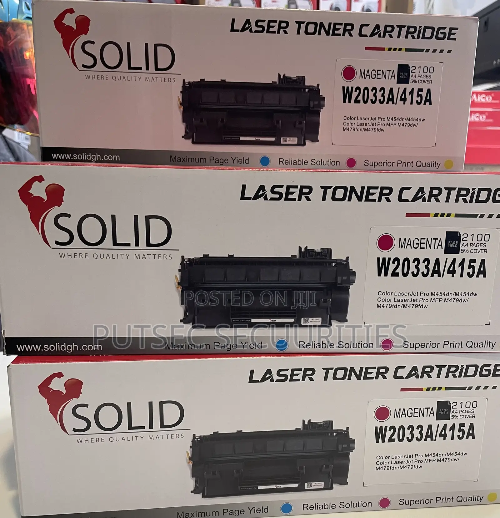 415a Laser Toner Compatible Magenta ( W2033a/415a )