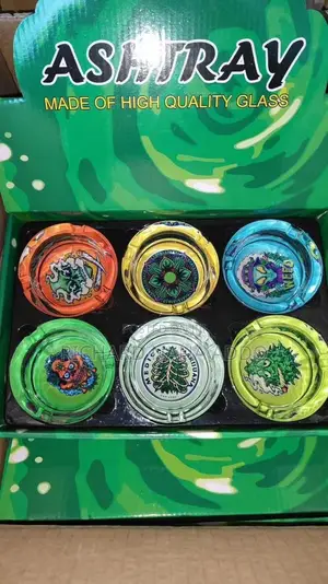 Crystal Glass Ashtray