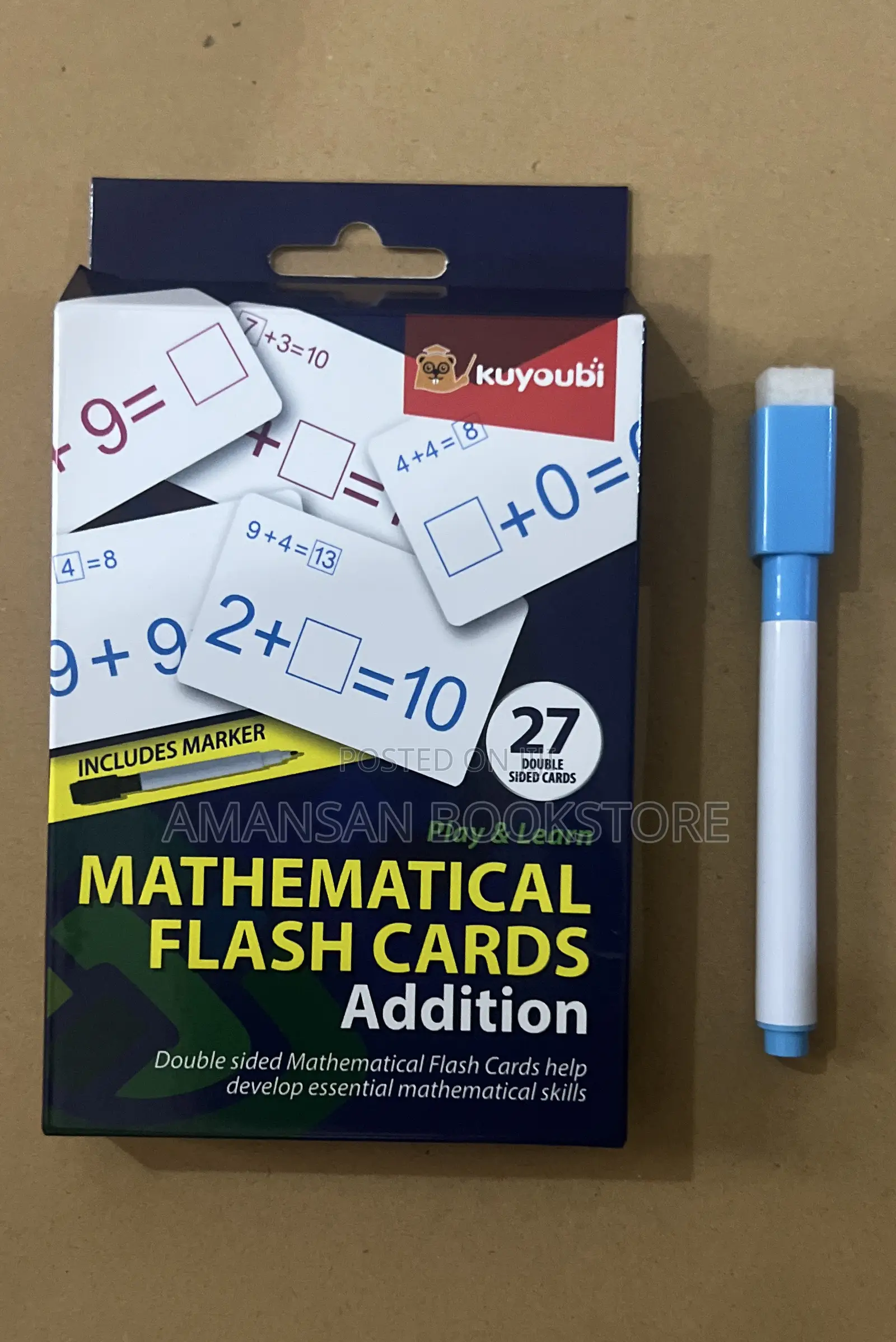 Mathematical Flashcards (Add, Subtract, Multiply, and Divide)