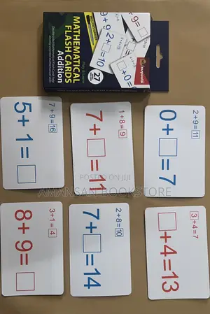 Mathematical Flashcards (Add, Subtract, Multiply, and Divide)