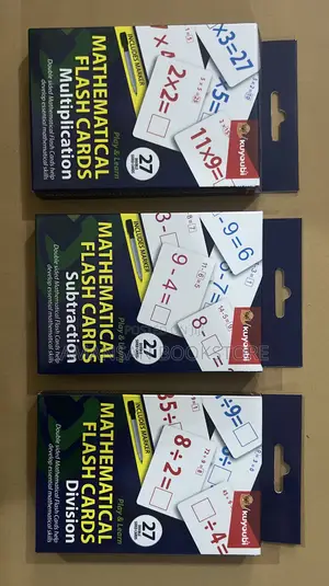 Mathematical Flashcards (Add, Subtract, Multiply, and Divide)