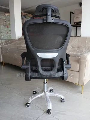 Swivel Office Chair With Headrest