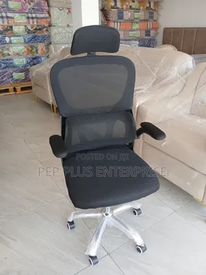 Swivel Office Chair With Headrest