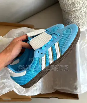 Adidas Samba Og Sea Blue N White