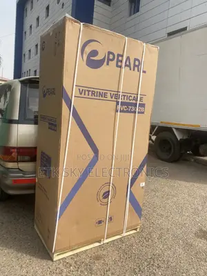 Modernistic Pearl PVC-730-2b Double Door Display Fridge