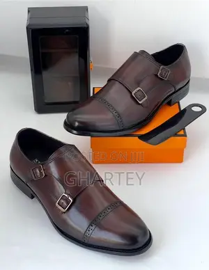 John Lobb Prestige Double Monk Men’S Shoes Brown