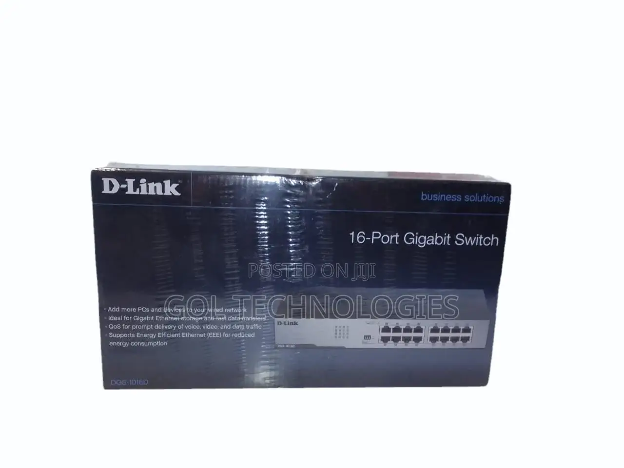 Dlink 16-Port Gigabit Unmanaged Desktop Switch DGS-1016d