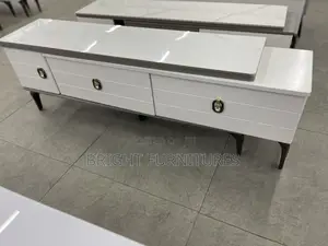 Wooden Tv Stand With a Drawer