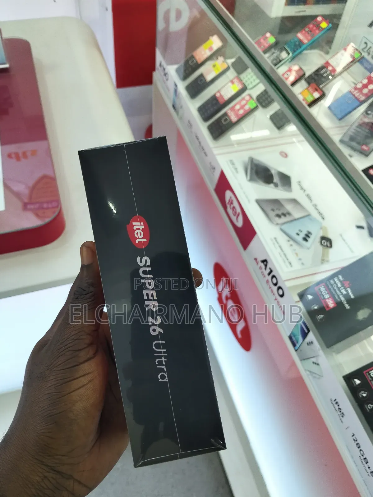 New Itel S26 Ultra 256 GB Black