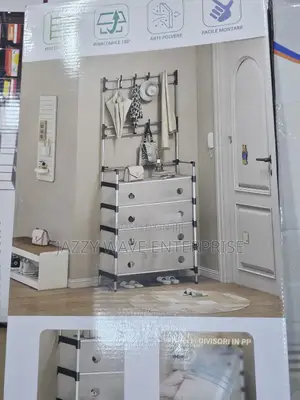 Covered Shoe Rack
