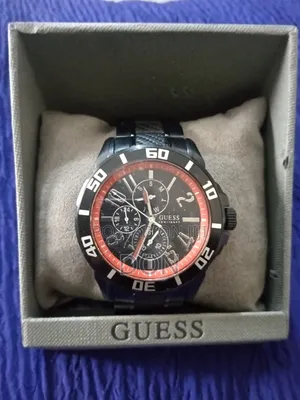 Guess Chronograph Carbon Fibre Watch
