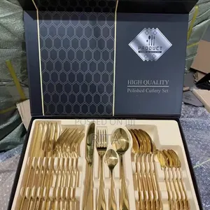 24pcs Luxurious Cutlery Set