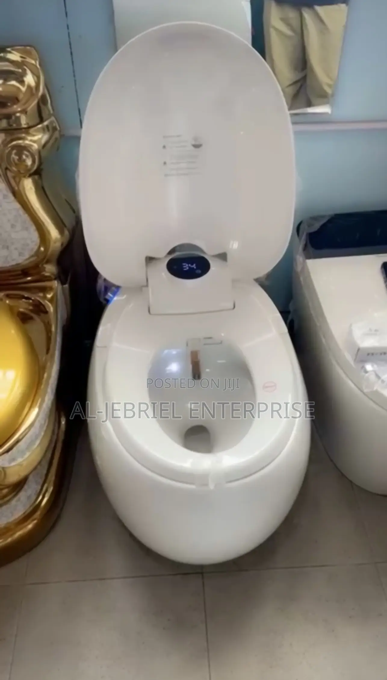 Smart Water Closet (Motion Sensor/Remote Control)