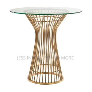 Bar Table (Gold Cocktail Table)