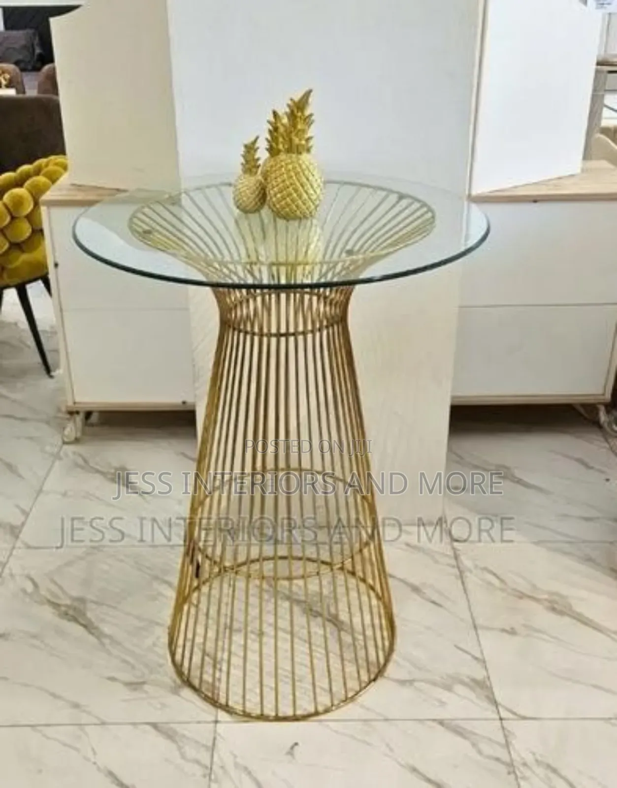 Bar Table (Gold Cocktail Table)