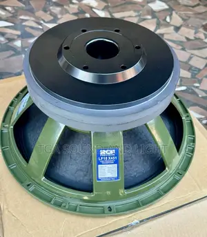 RCF 18 Inches 3500watts Subwoofer Speaker [Green, Pair]