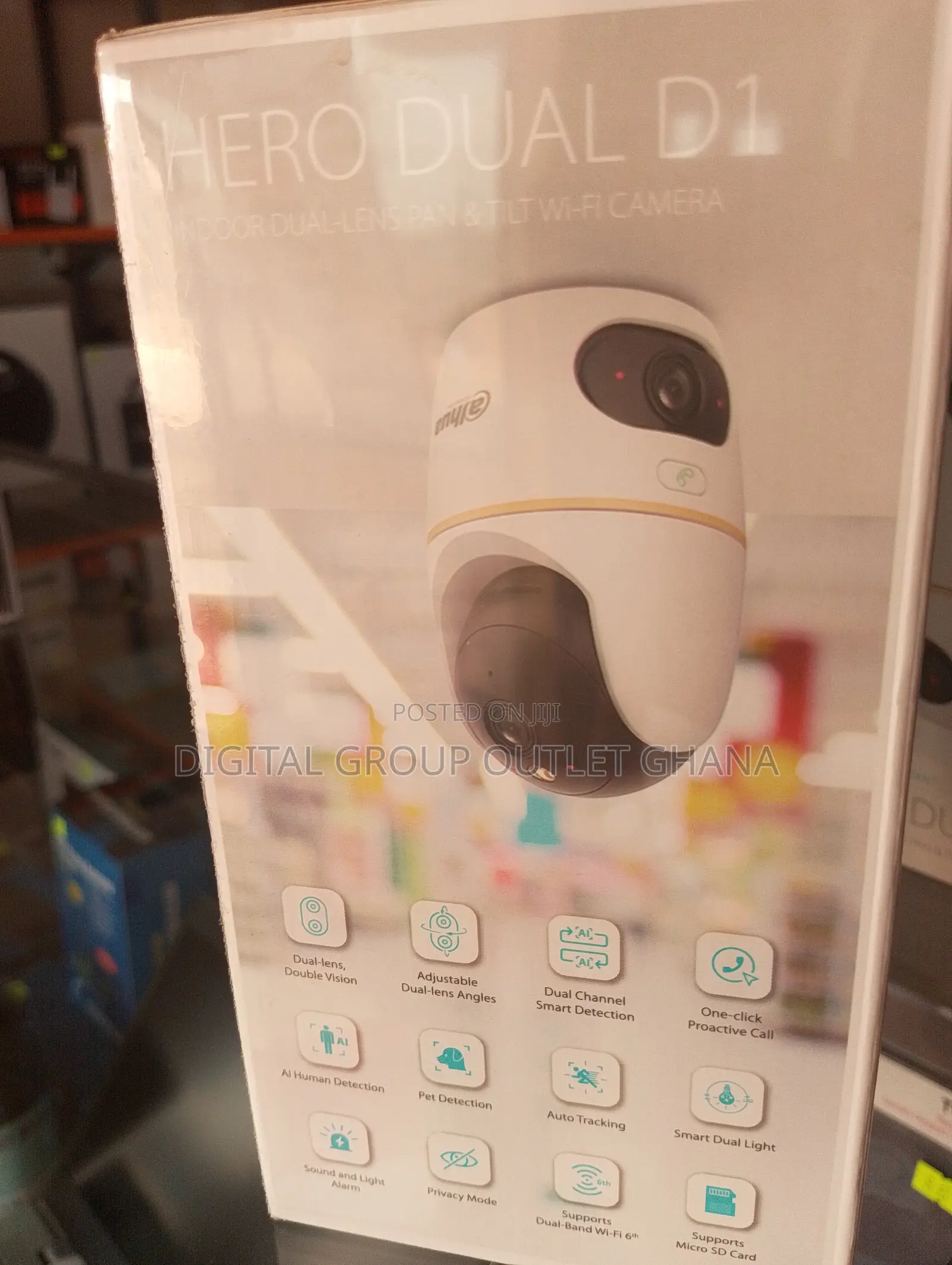 Dahua Hero Dual 1 PTZ Wi-Fi Ipc Camera - 6mp