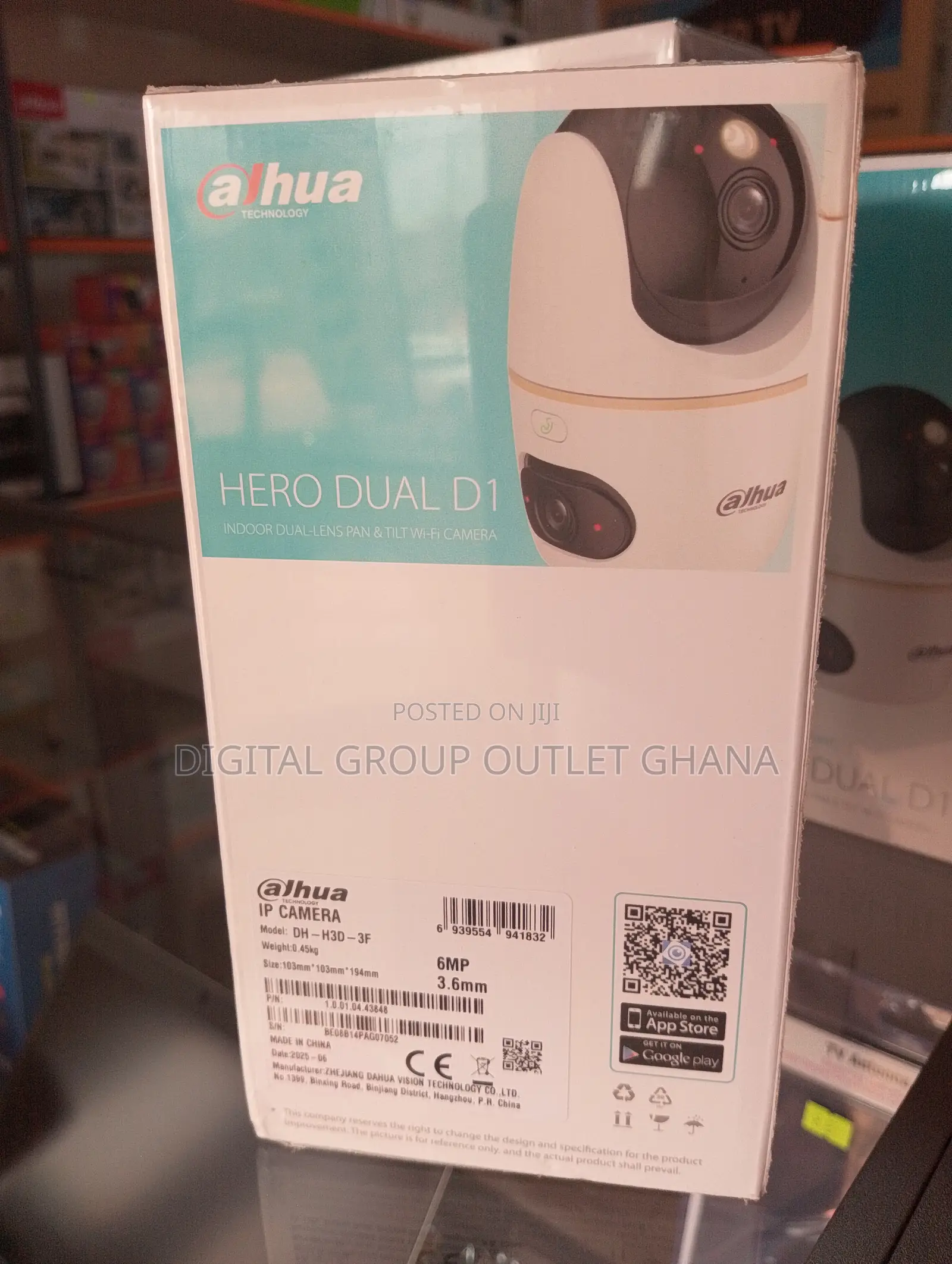 Dahua Hero Dual 1 PTZ Wi-Fi Ipc Camera - 6mp