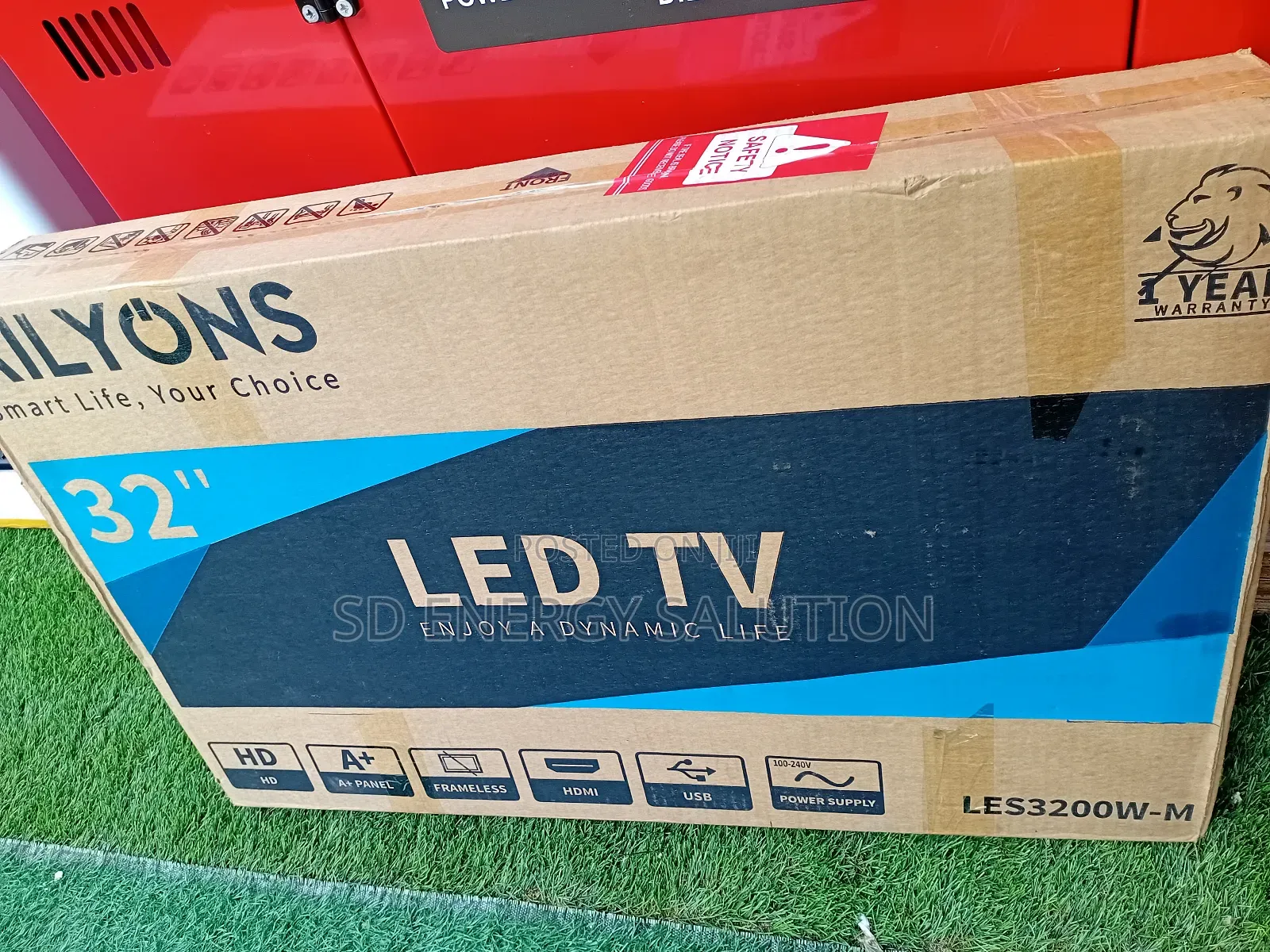 Ailyons 32-Inch Led Tv With Built-in Decoder.
