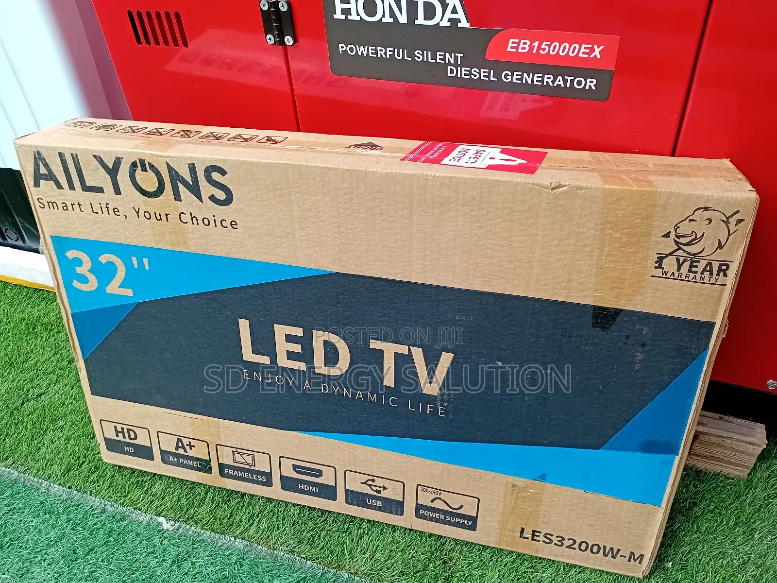 Ailyons 32" Digital Led Tv-Crystal Clear Hd Viewing