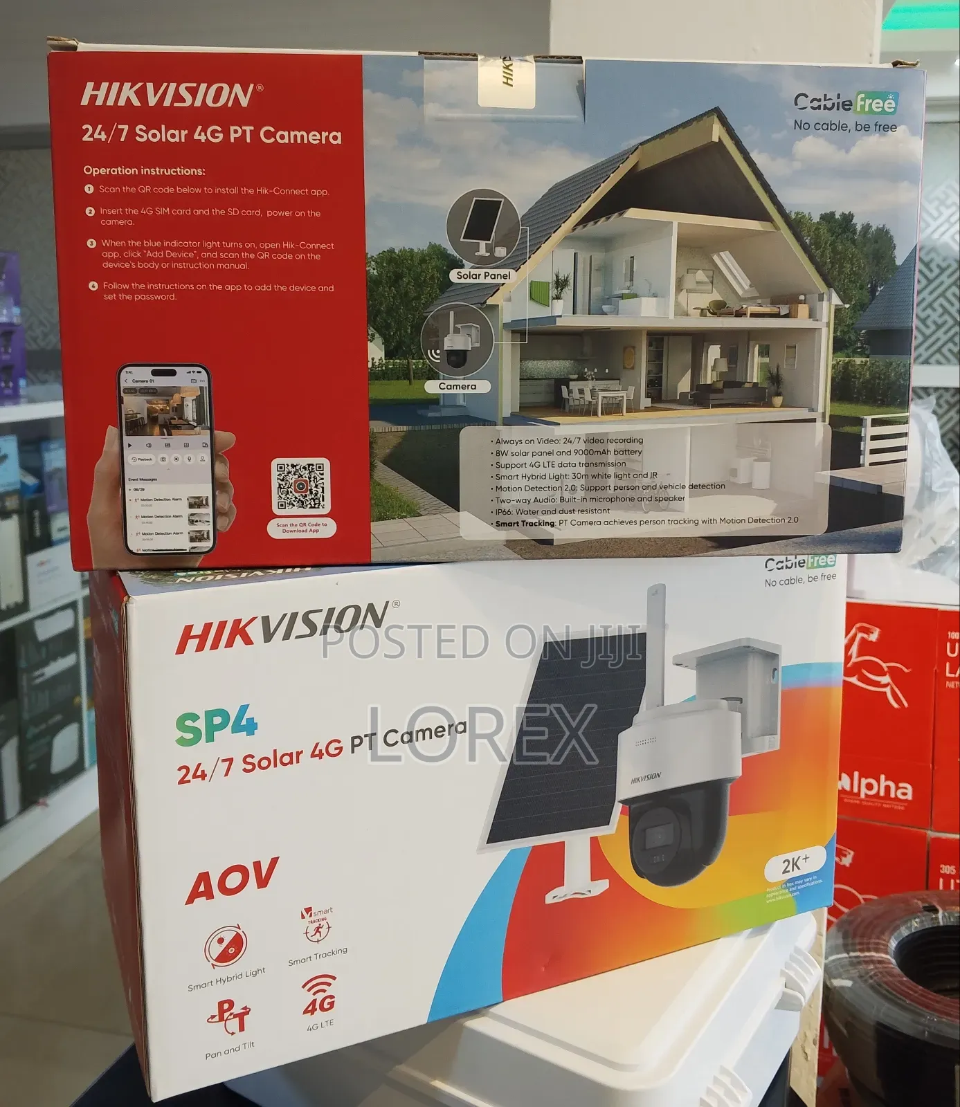 Hikvision Solar 4g Camera SP4 Motion Detection 2.0 2cfsp4/4g
