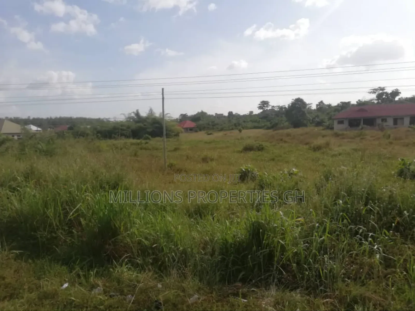 1acre Land 4sale Roadside Ejisu Boankra