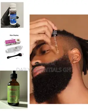 Original Kirkland Hair Regrowth Kit With Roller Mielle Rosemary Oil