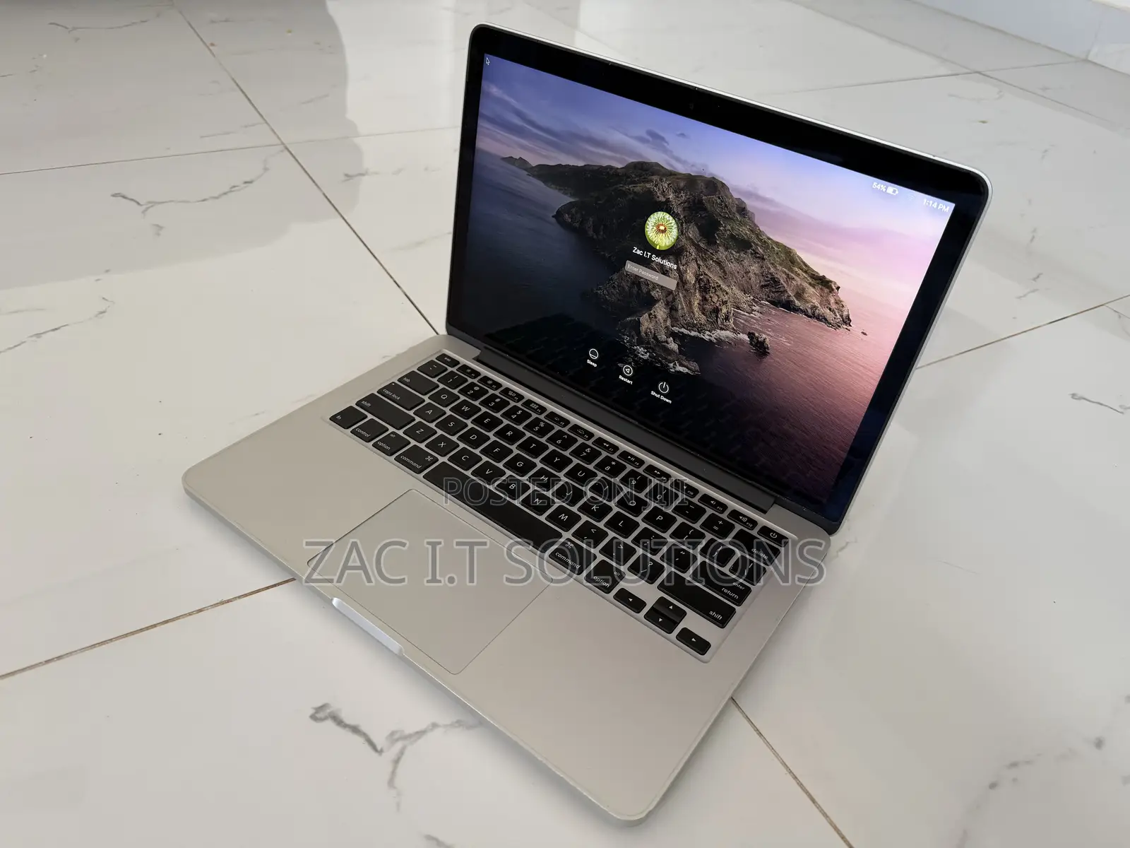 Laptop Apple MacBook Pro 2013 8GB Intel Core I5 SSD 128GB