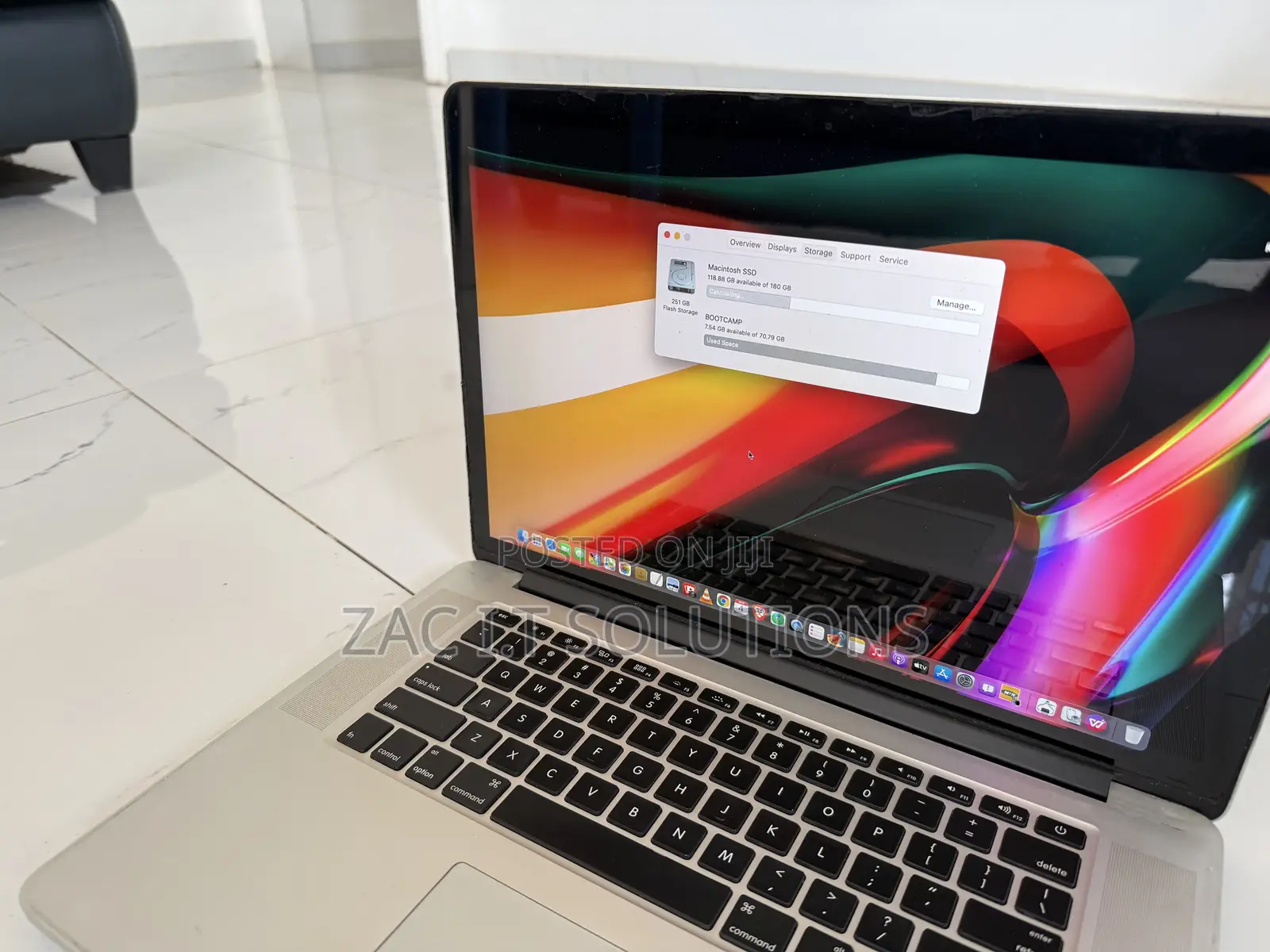 Laptop Apple MacBook Pro 2014 16GB Intel Core I7 SSD 256GB