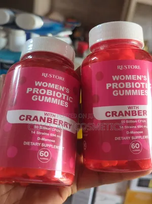 Women's Probiotic Gummies With Cranberry