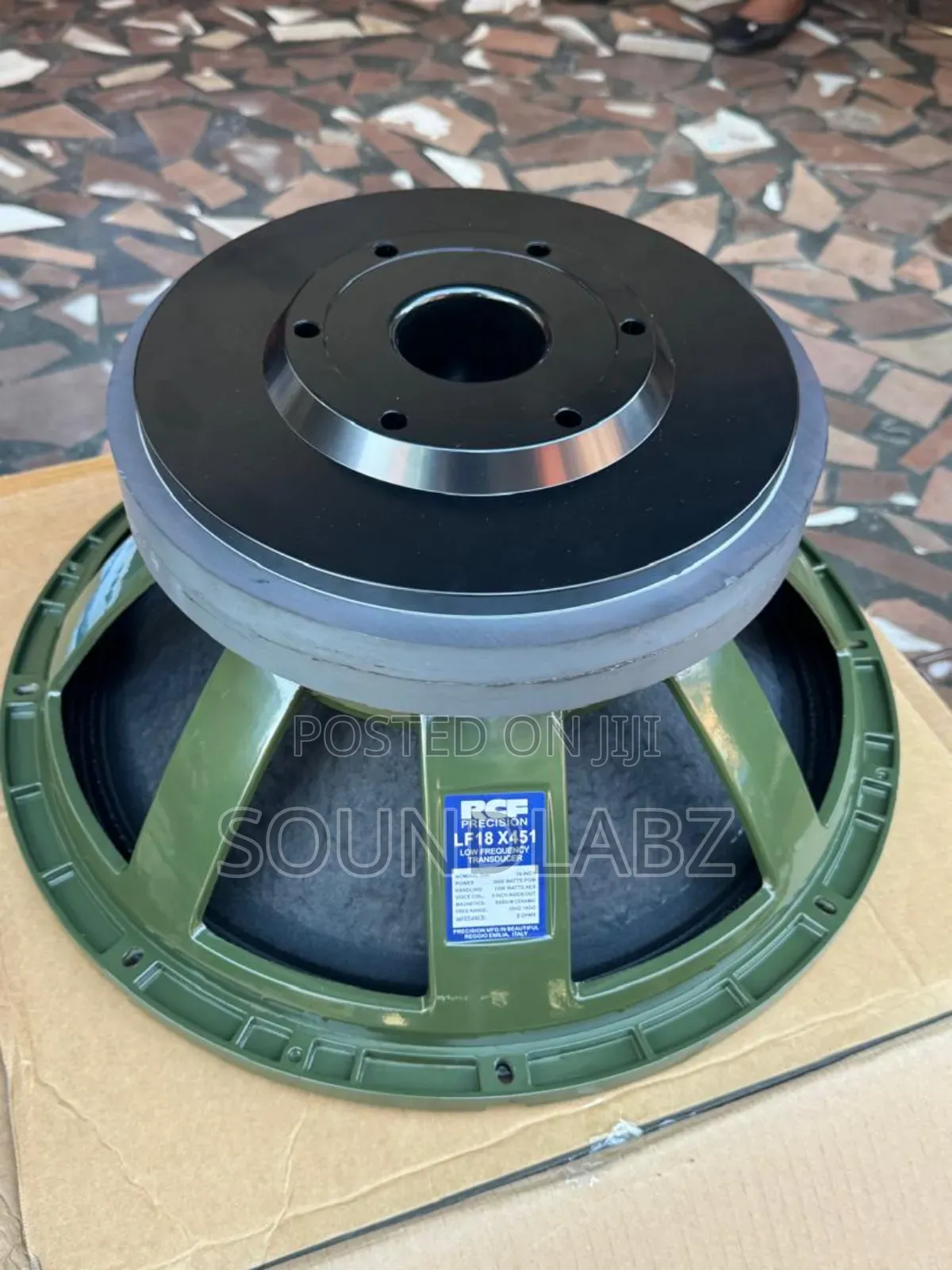 Rcf Precision Lf18 18inches 3500watt X451 Naked Bass Speakers (Pair)