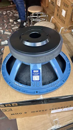 Rcf Lf18x451 18inches Double Magnet Naked 3500watt Subwoofer Speaker.