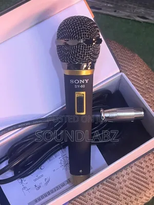 Sony Sy-60 Super Cardioid Dynamic Vocal Microphone.