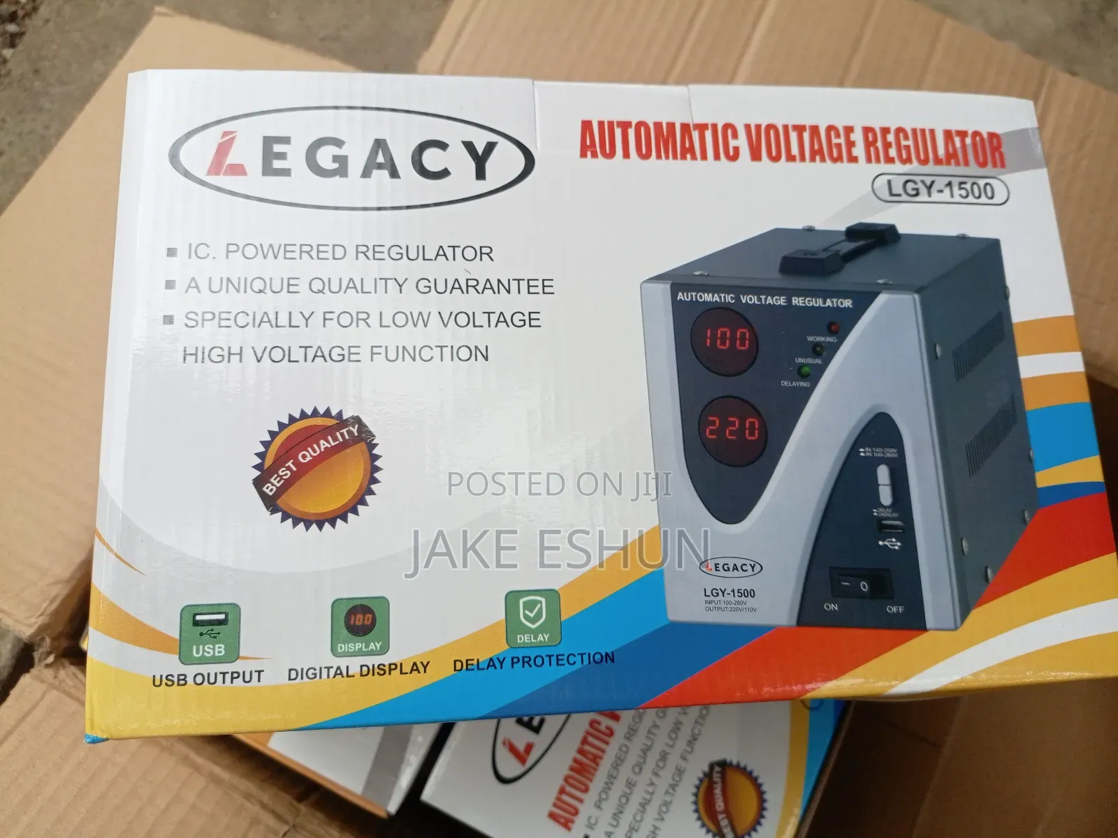 1500w Automatic Voltage Stabilizer