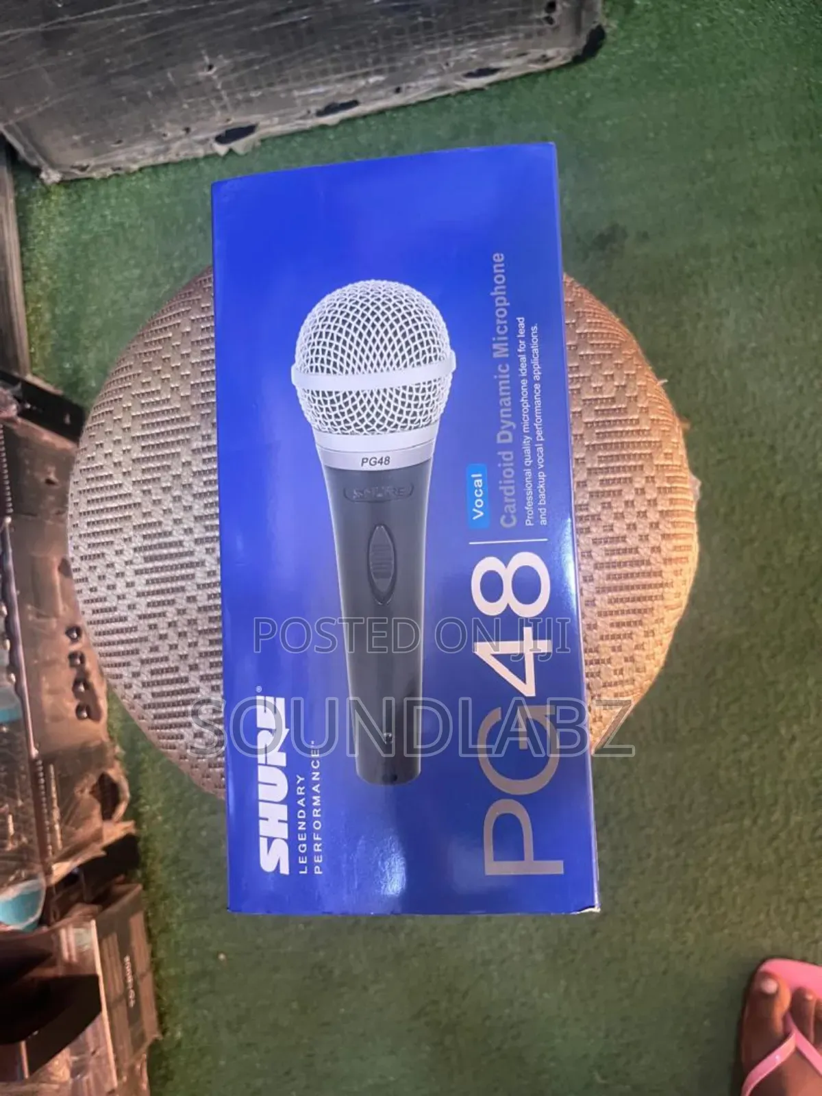 Shure Pg48 Cardioid Dynamic Vocal Microphone