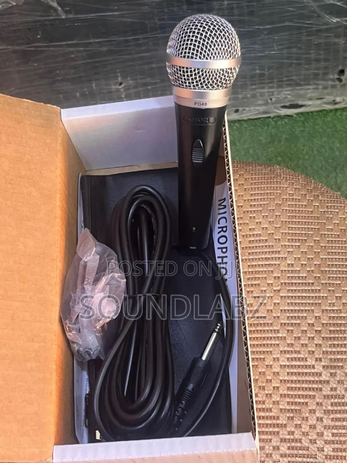 Shure Pg48 Cardioid Dynamic Vocal Microphone