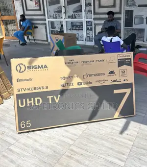 Get Original 65 Inch Led Smart Sigma Android Satellite Tv