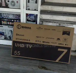 Newly Bulky 55 Inch Sigma Led Digital Satellite Tv
