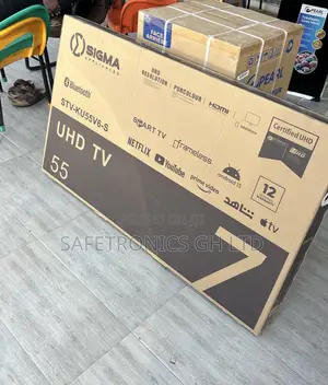Reliable and Quality Sigma 55 Inch Smart Digital Satellite Led Tv