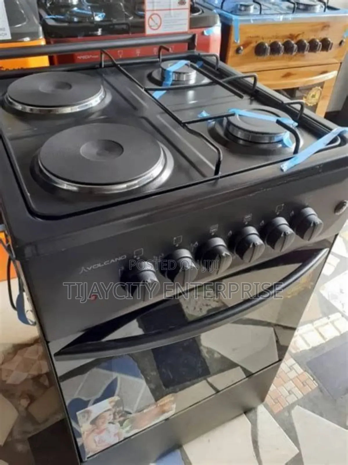 Gas and Electric Stove