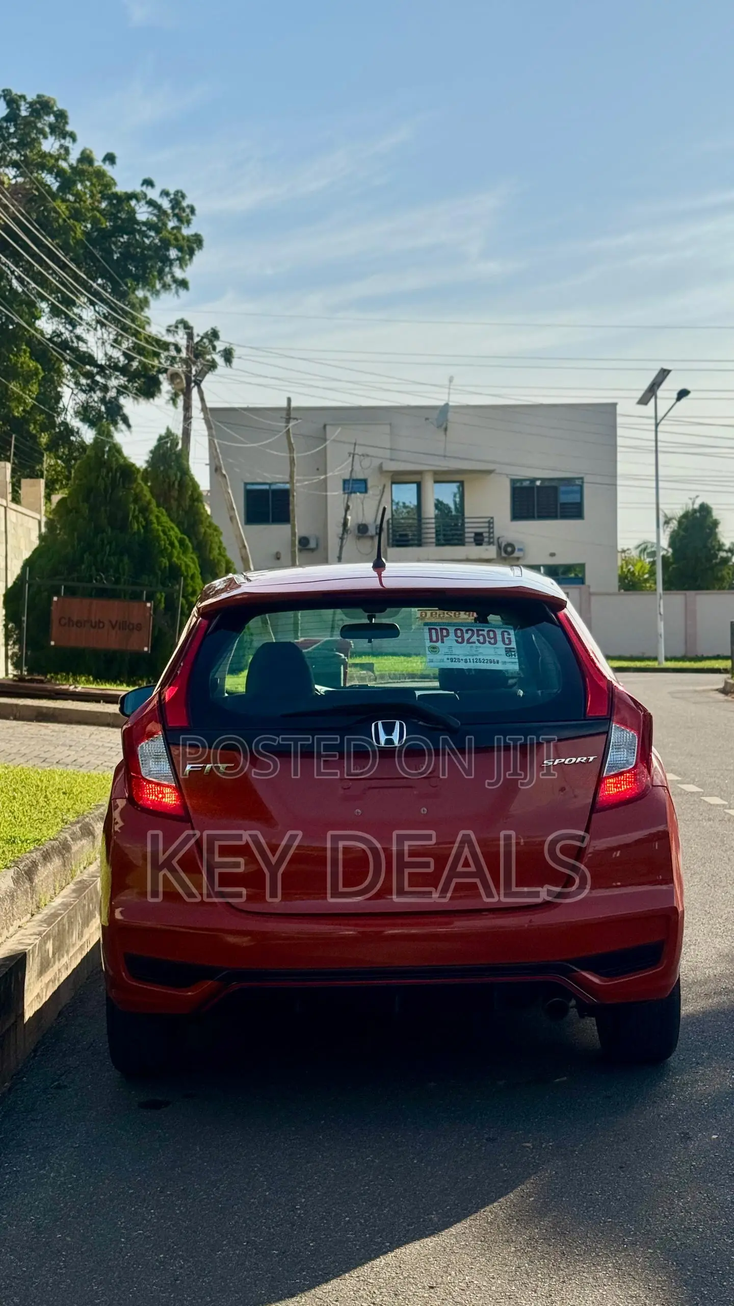 Honda Fit Sport 2020 Red