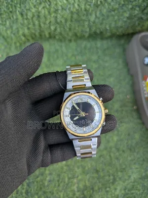 Success Way Two Tone Digital and Analogue Watch
