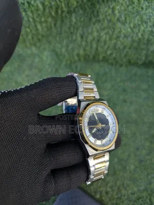 Success Way Two Tone Digital and Analogue Watch