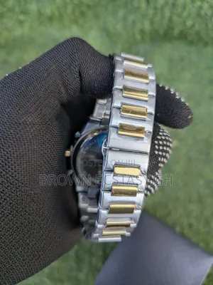 Success Way Two Tone Digital and Analogue Watch