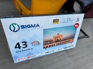 43 Inches FHD Led Television + Smart, Sigma 43 Inches