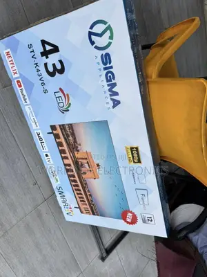 Sigma 43 Inch Smart Android Frameless Tv Sig-K43v6-S